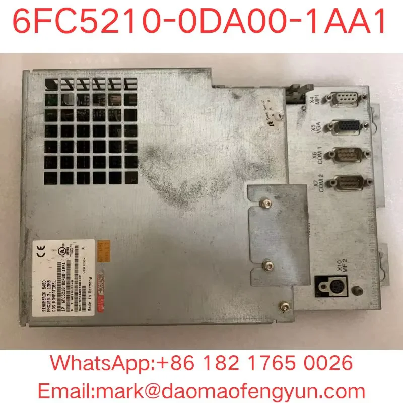 Фото 6FC5210-0DA00-1AA1 Б/У, протестирован, исправен, в хорошем состоянии SINUMERIK FM NC/810D/DE/840D/DE MMC 100.2 №1