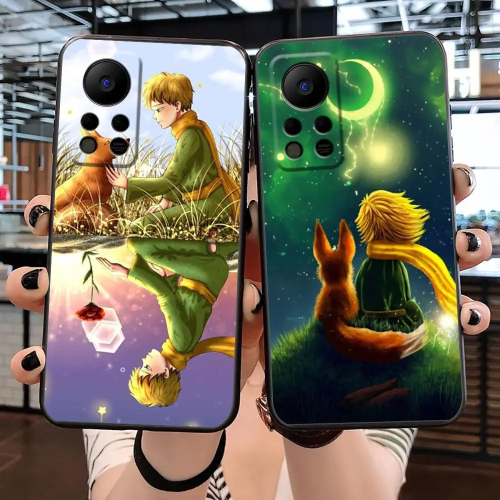 

Case For Infinix TECNO SPARK 7 6 Air Go 5 Pro HOT 20 20I 20S 5G 12 11S 10I 10S 8 9 Play Case Capa The Little Prince Starry Sky