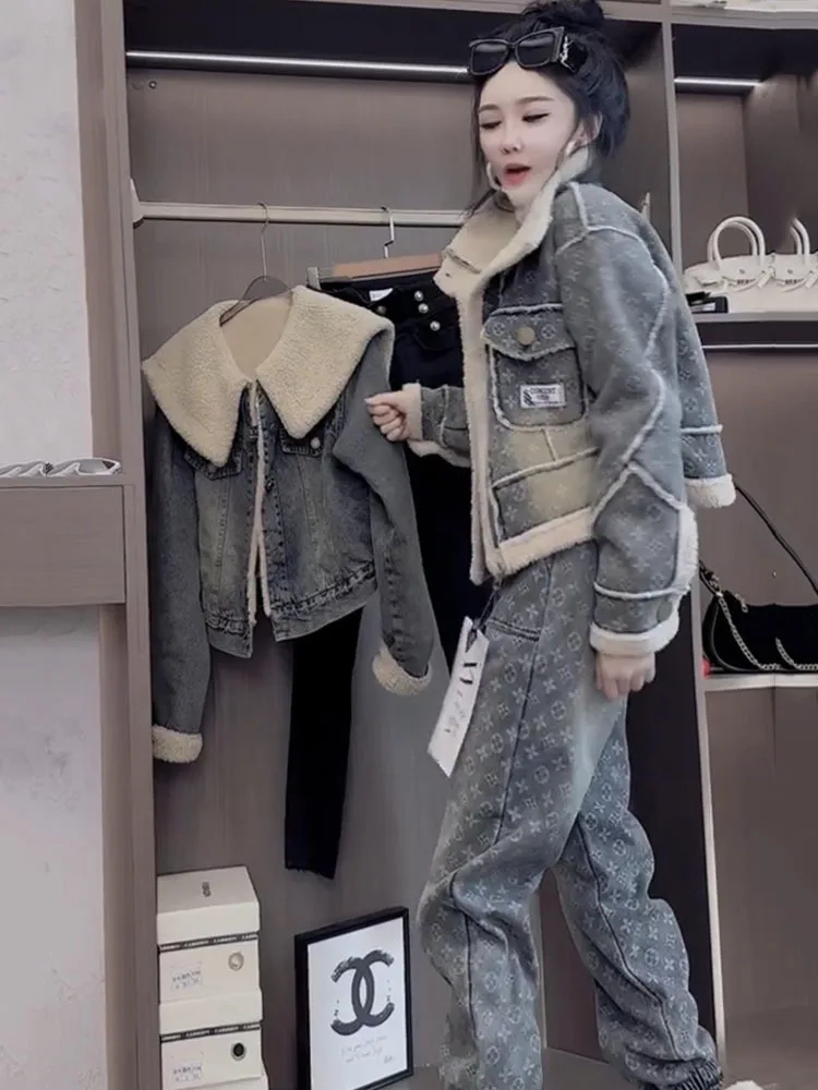 Европейская станция модный темперамент зима 2025 года новая корейская версия с