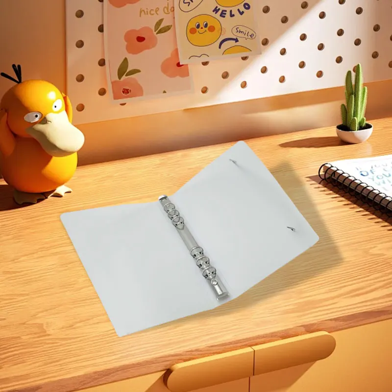 Незакрепленная книга с листьями пластиковый ПП матовый полупрозрачный ремешок 1