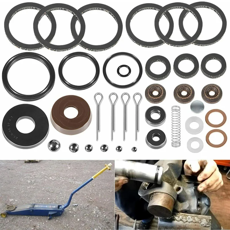 

Floor Jack 4 Ton Seal Replacement Repair Kit Fit For Lincoln Walker 93657 4-Ton Hydraulic Floor Jack (36 Pack)