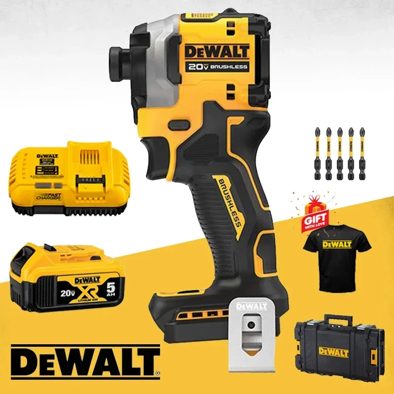 DEWALT DCF850 беспроводная ударная отвертка 20 в литий-ионная 18 в с бесщеточным двигателем электрическая дрель отвертка 205 нм Dewalt электроинструмент