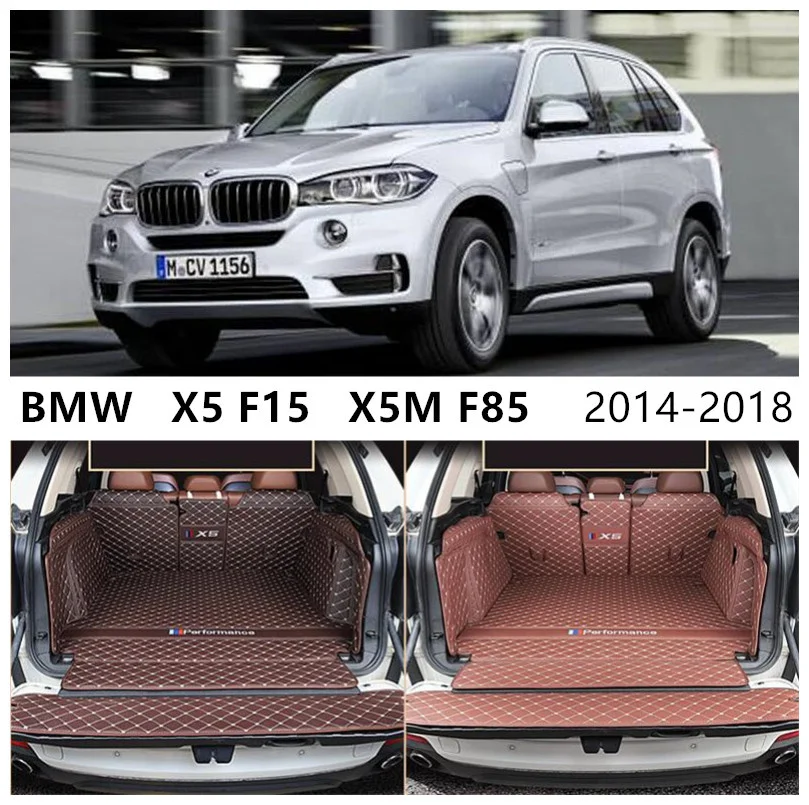 

For BMW X5 F15 X5M F85 2014 2015 2016 2017 2018 Full Rear Trunk Tray Liner Cargo Mat Floor Protector Foot Pad Mats