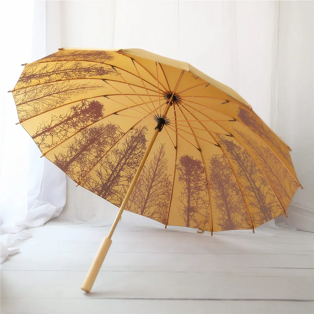 Vintage Garden Umbrella Personalized Photography Windproof Quality Umbrella Luxury Long Handle Sombrinha De Chuva Umbrella Items