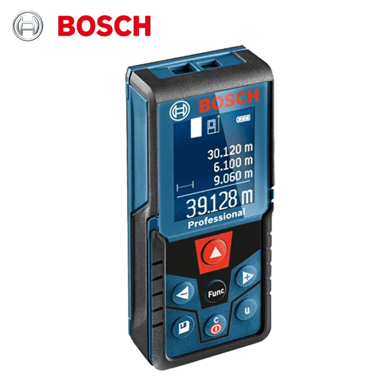 

Bosch GLM 400 Handheld Infrared Laser Rangefinder 40m Distance Meter Laser Tape Measure Color Screen