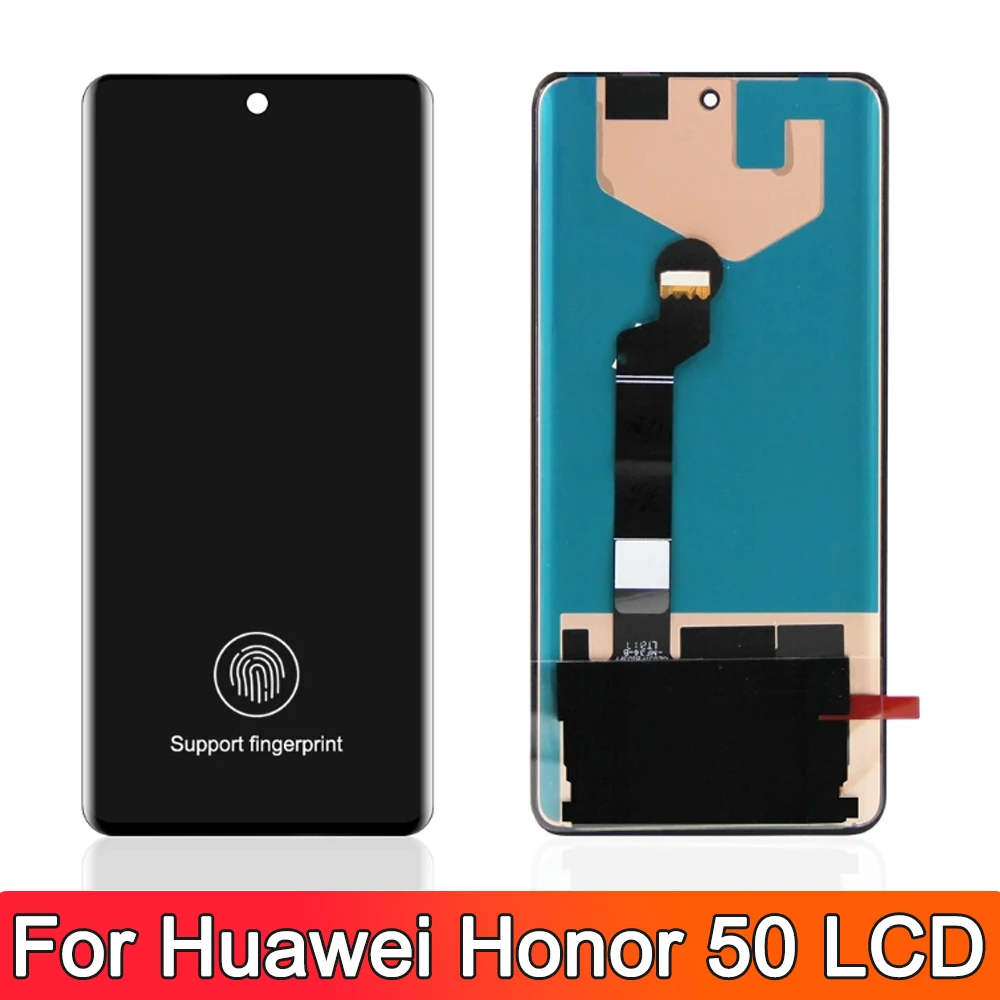 Для HUAWEI 6 57 ''Honor 50 для Honor50 NTH-AN00 NTH-NX9 ЖК-дисплей сменный преобразователь
