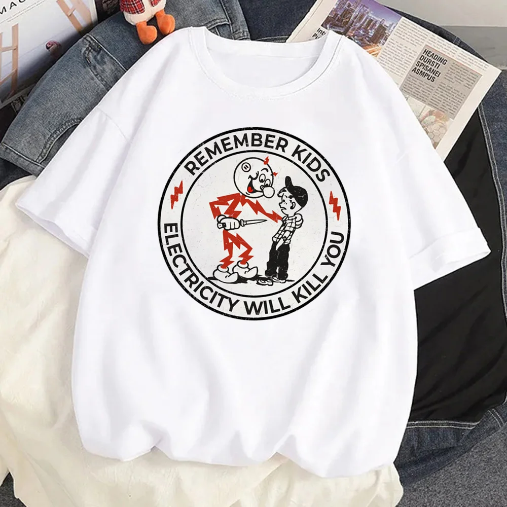 

funny warning shirt Tee men Japanese t-shirts male funny clothing