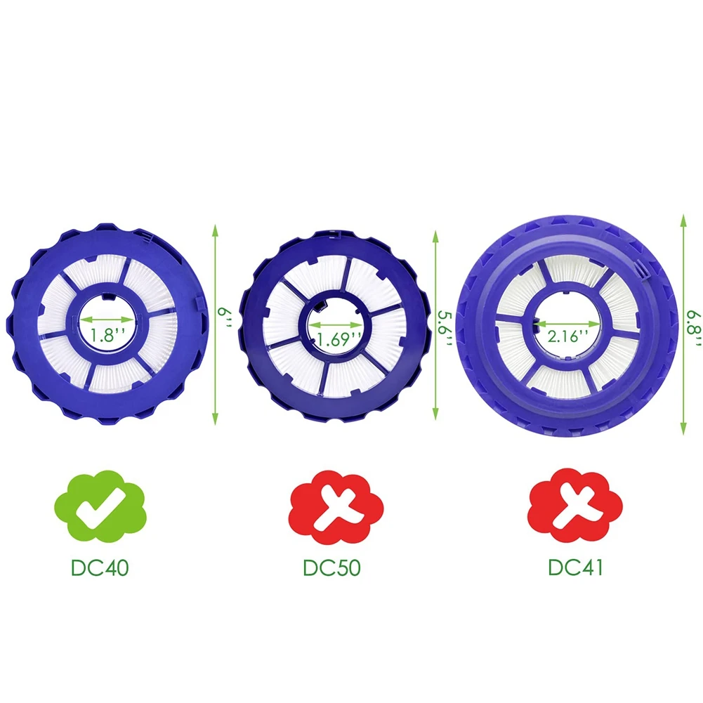 Сменный фильтр DC40 для Dyson Hepa Post-фильтр моющийся многоэтажный вертикальный