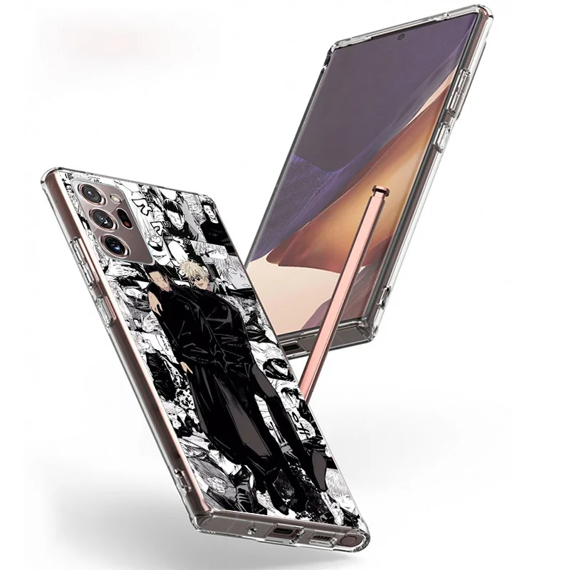 Чехол для телефона Jujusu Kaisen Geto Suguru Samsung Galaxy S24 Ultra S23 S22 S21 Plus S20 FE S10E S10 S9 S8 +