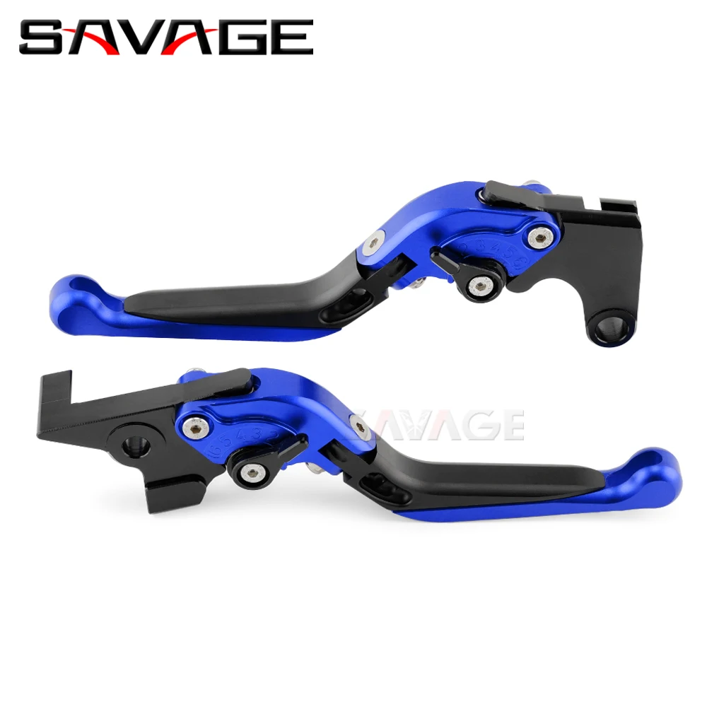 Рычаги тормоза и сцепления для YAMAHA MT03 TDM 900 BT1100 Bulldog Moto регулируемые Складные