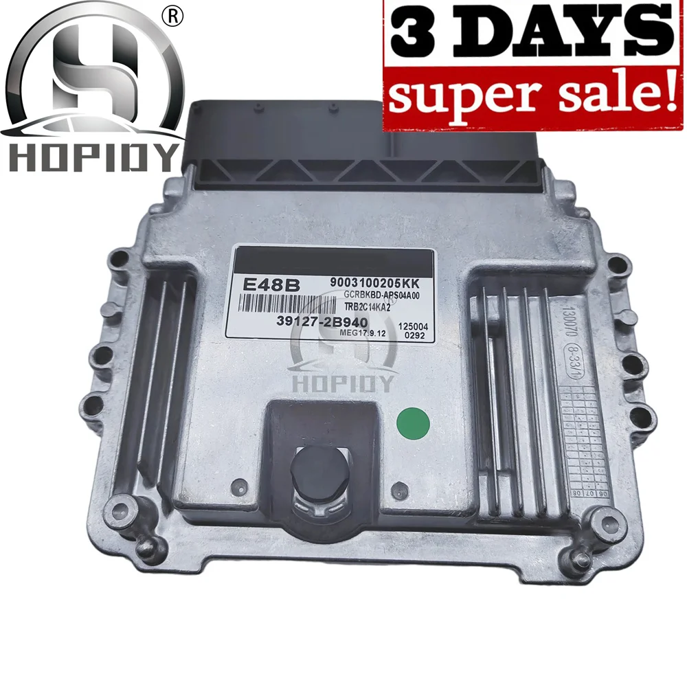 

For Hyundai -AT KIA Elantra MEG17.9.12 Car Engine Computer Board/ECU/Electronic Control Unit/39127-2B940 E48B 391272B940