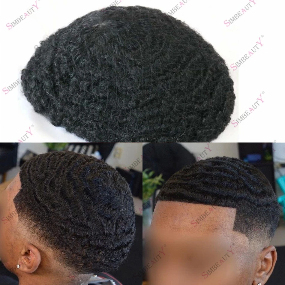 

Парик мужской из ПУ кожи, 10 мм, без узлов