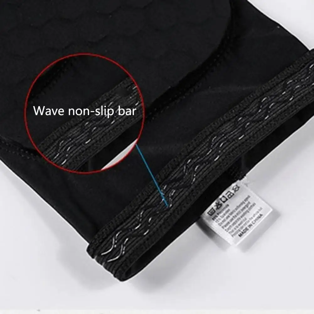 1Pc Knee Protector High Stretchy Not Sweaty Non-slip Soft Fabric Tear Resistant Knee Protection Honeycomb Men Women Knee Pad Sle images - 6
