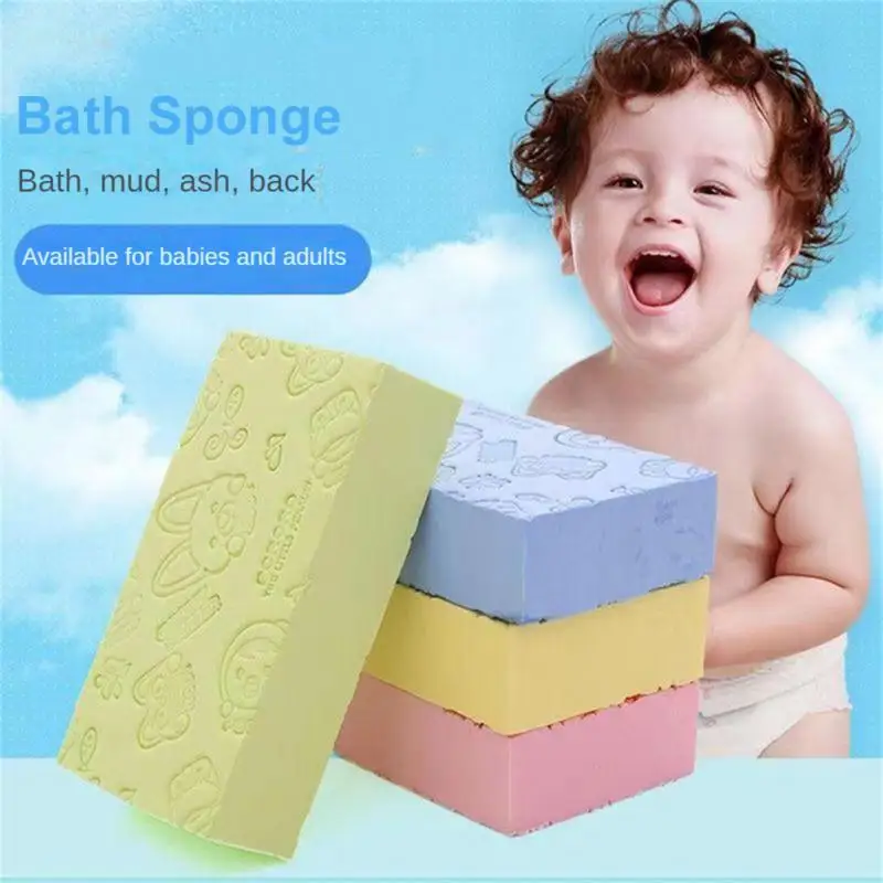 

Bath Towel Decontamination Adult Strong Rub Baby Exfoliating Bath Supply Rub Ash Artifact Square Scrub Sponge Household Soft