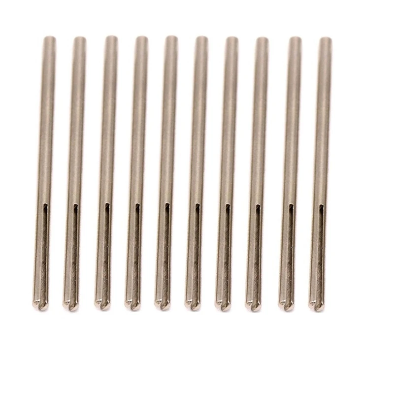 

10/12 Pcs 2.35/3mm Shank Sandpaper Clamp Split Mandrel Convenient Split Mandrel Tapered Sandpaper Holder for Rotary Tool