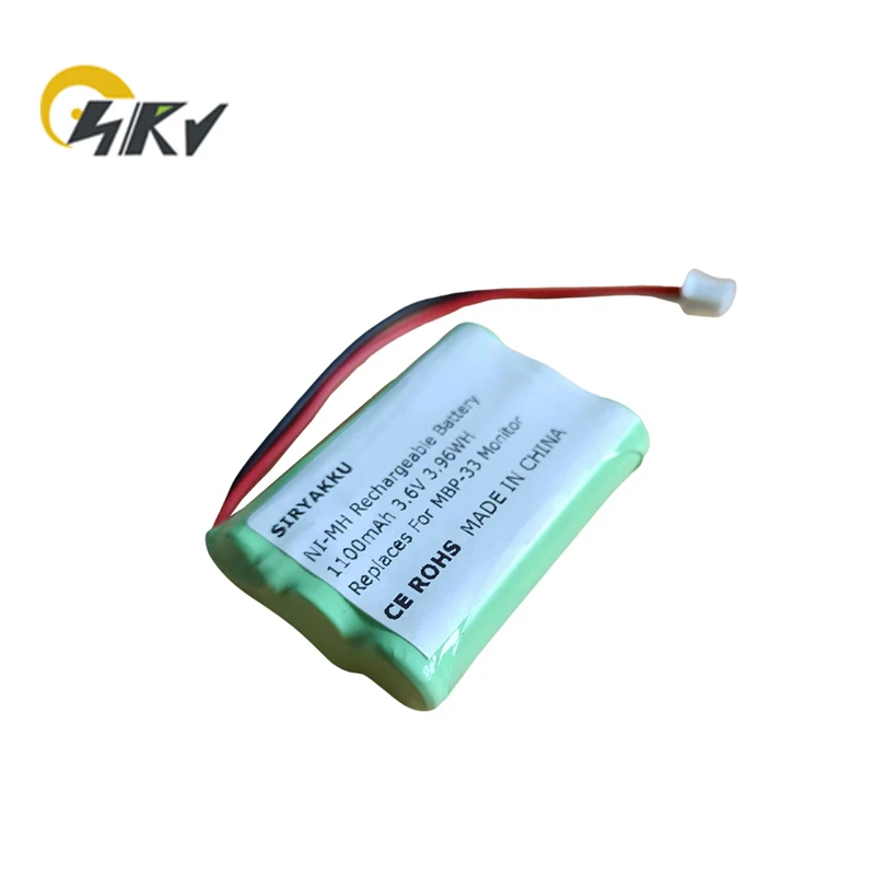 

MBP-33 NI-MH Battery 3.6V 1100mAh For Motorola MBP33 MBP33S MBP33PU MBP35 MBP36 MBP36S MBP36PU MBP41 MBP43 Baby Monitor