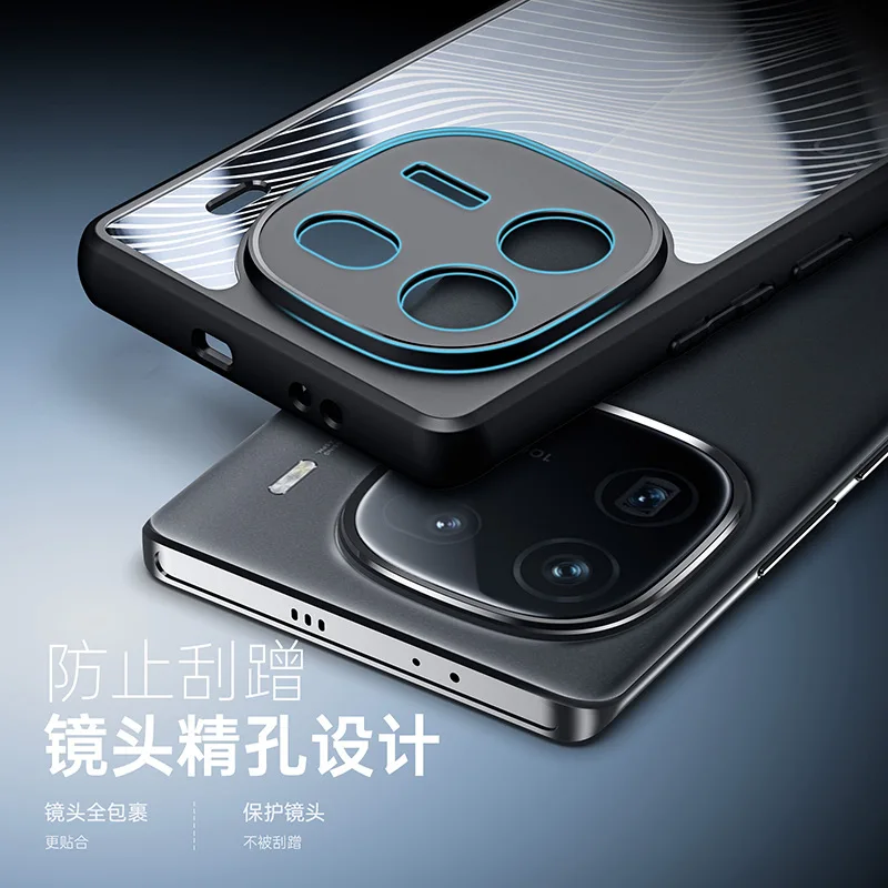 Фото Dux Ducis военный чехол с подушкой безопасности для Vivo Iqoo 12 Iqoo 12 Pro, акриловый ПК + противоударный бронированный чехол из ТПУ №3