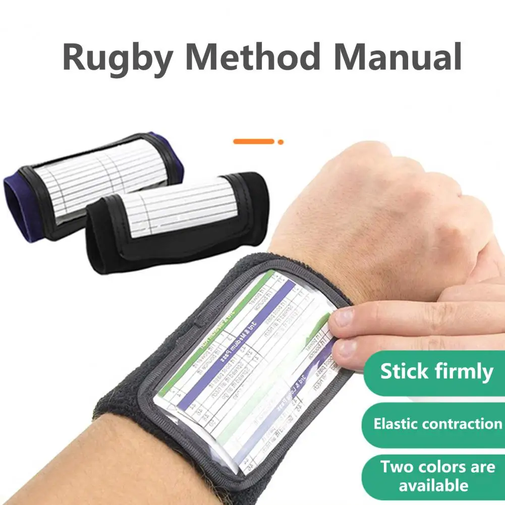 

Fastener Strap Tactical Wrist Brace Good Flexibility Sweat Absorption Convenient Football Soccer Coaches Tactic Board