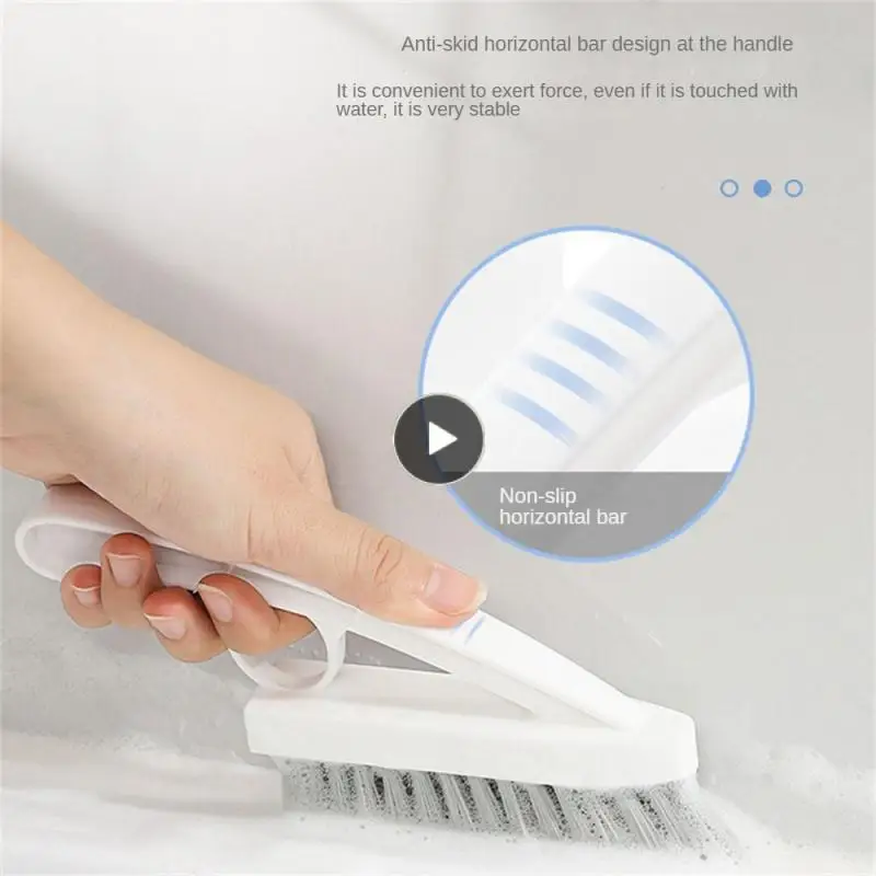 

Подвесная конструкция, не линяющая, жесткая щетка, белая ручка, щетка для зазора, многофункциональная настенная угловая щетка, чистящие инструменты для дома