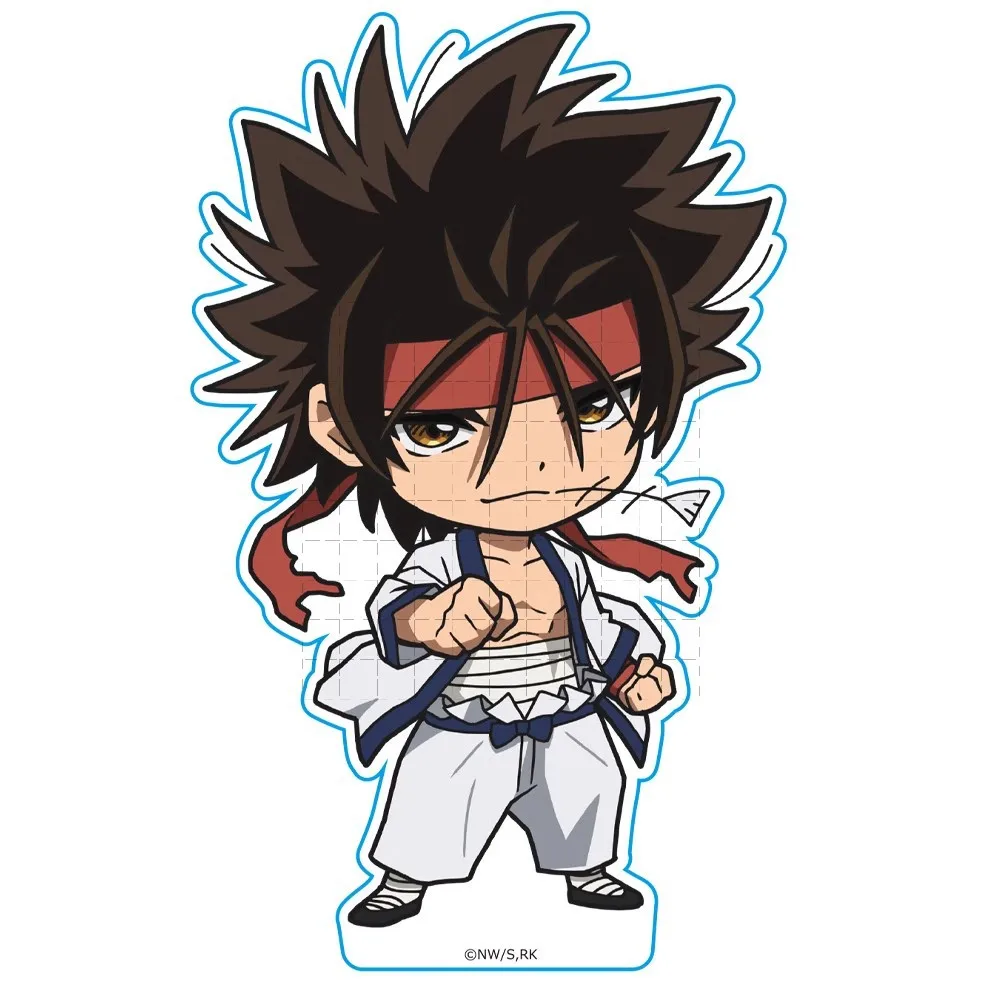 Аниме фигурки Sagara Sanosuke Myoujin Yahiko Shinomori Aoshi Himura Kenshin