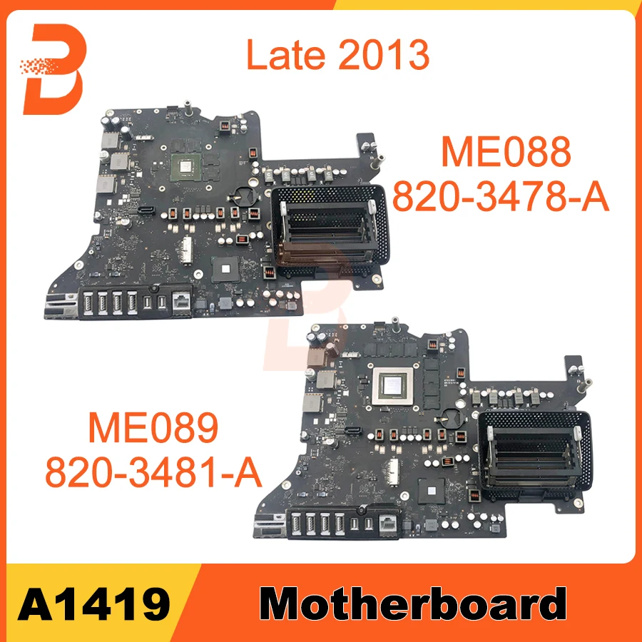 

Протестированная оригинальная материнская плата 820-3478-A 820-3481-A Для iMac 27 "A1419, графическая плата GT755M GTX775M, конец 2013