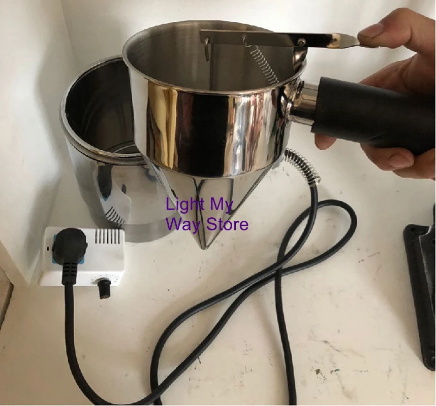 

Handheld plaster drip machine constant temperature control simple plaster beach coater filling machine plaster machine