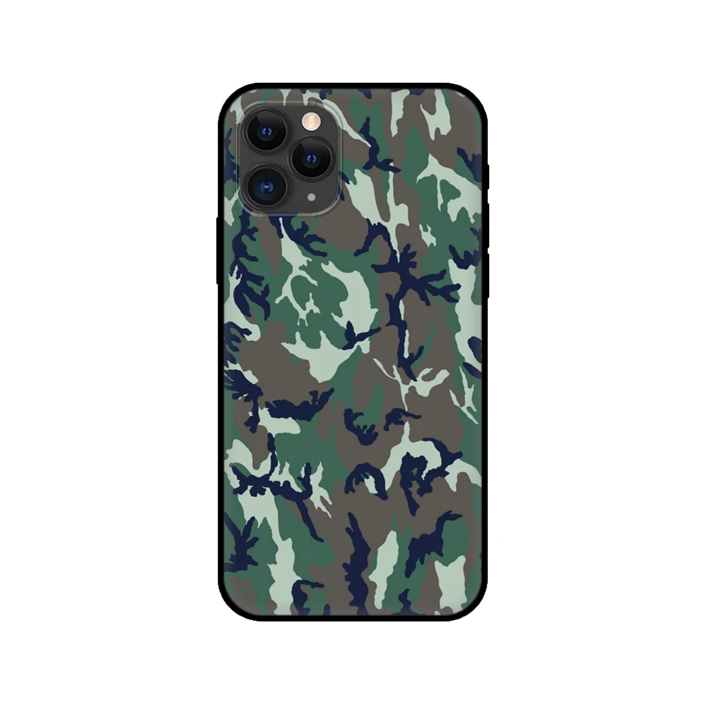 Черный чехол из ТПУ для iphone 5 5s se 2020 6 6s 7 8 plus x 10 XR XS 11 12 13 mini pro MAX задняя крышка