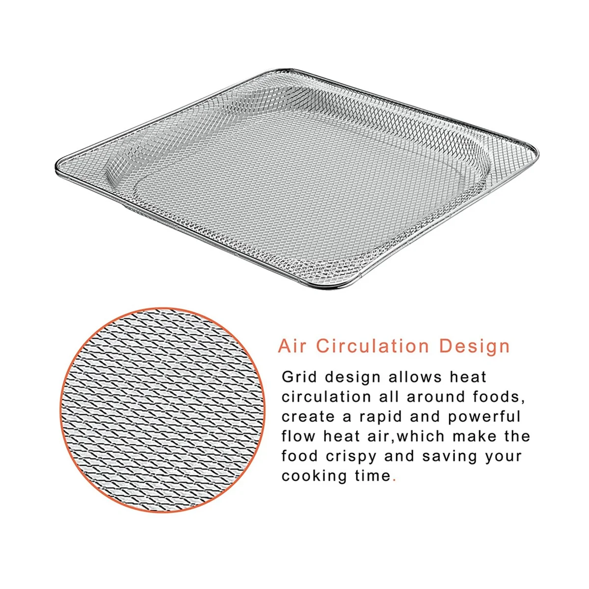 Сменная корзина для жарки Ninja Foodi SP101 SP100 SP101B1 SP101C духовка из нержавеющей стали