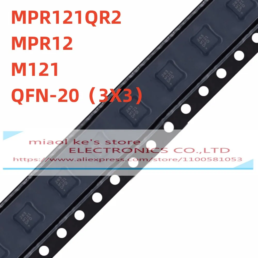 

[5 шт.] MPR121QR2 MPR121 -100% новый оригинальный M121 контроллер датчика, IC-чип фонарик (3x3)