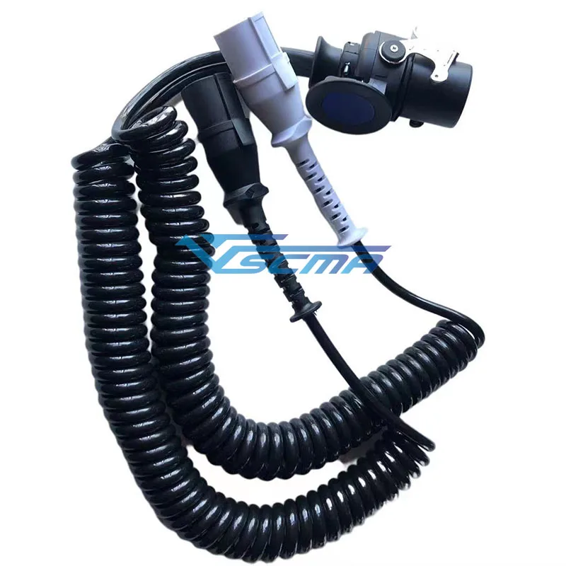 1 шт. для VOLVO SCANIA Benz расширенный соединительный провод шнура питания прицепа 15PIN на