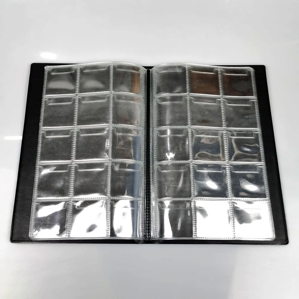 

150 Coins Storage Book Commemorative Coin Collection Album Holders Collection Volume Folder Hold Multi-Color Empty Coin Book