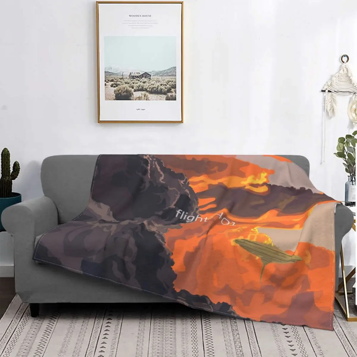 

Одеяло «город в облаках», модное, удобное, для гостиной, разные стили