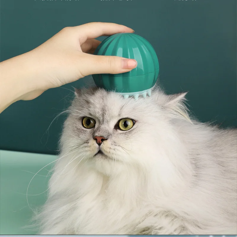 

Расческа для домашних животных, массажная расческа для гладкой шерсти С КАКТУСОМ, расческа для собак и кошек, Расческа с открытым узлом для ...