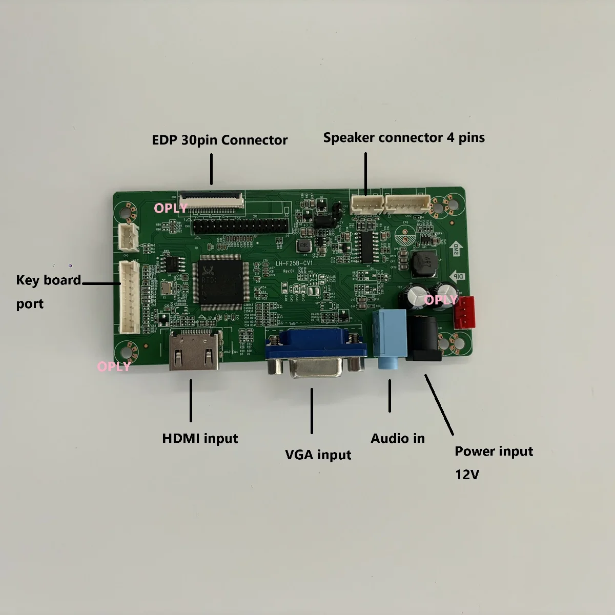Плата контроллера EDP HDMI-совместима с VGA для Φ/TPS3 LP156WH3-TPS1/TPT2 15 6 &quot1366X768
