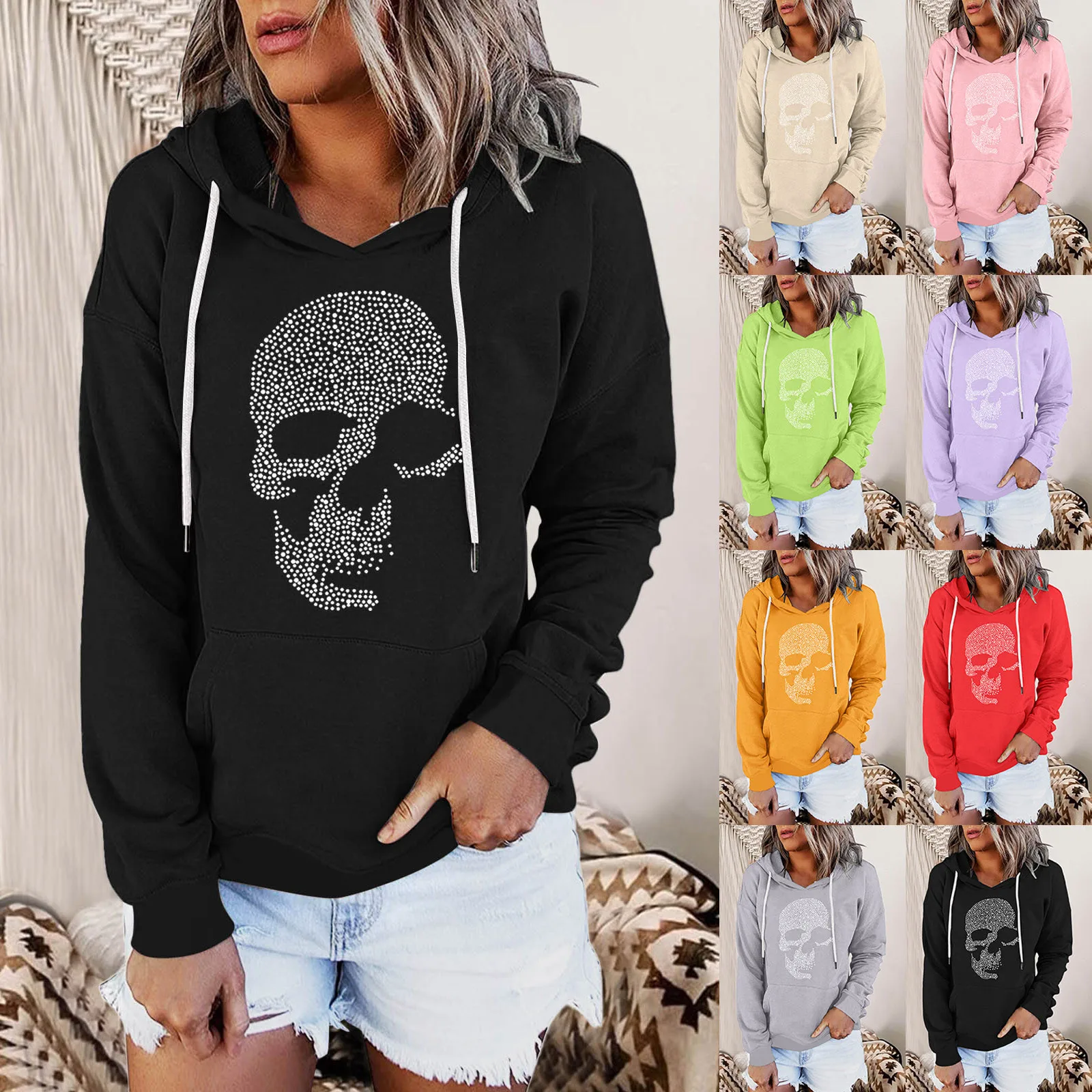 

Длинная зимняя куртка женская Повседневная Толстовка с длинным рукавом легкий пуловер Топ Свободная Толстовка с длинным рукавом флис