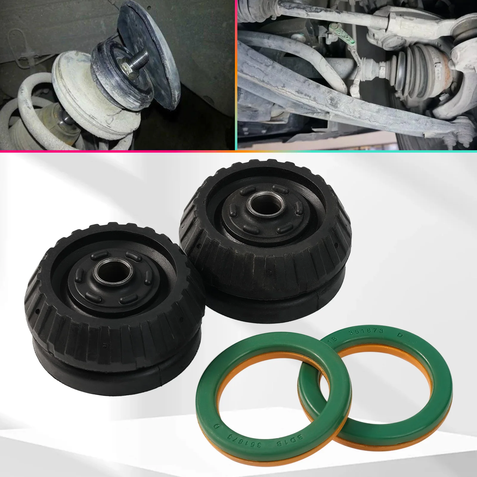 Комплект резиновых стоек и подшипников для Chevrolet Caprice Pontiac G8 GTO Holden Commodore Vauxhall Opel Omega