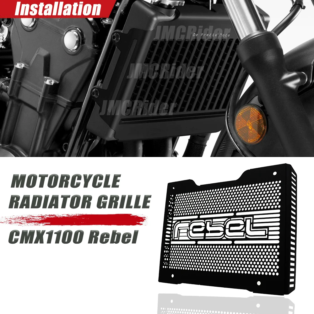 

Защита радиатора мотоцикла, защитная крышка гриля для Honda CMX1100 CM1100 Rebel 1100 DCT Rebel CMX 1100 2021 + защита от охлаждения