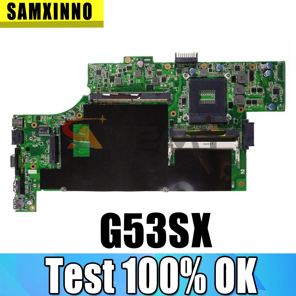 

G53SX 4 Memory slot mainboard For ASUS G53SW G53S VX7 VX7S G53SX Laptop motherboard MAIN BOARD