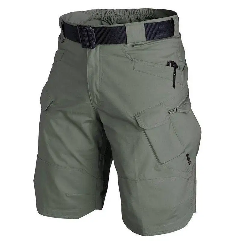 

Summer Shorts Men Pants Tactical Multi Pockets Cargo Pants Joggers Waterproof Quick Dry Short Trousers Male Plus Size S-6Xl
