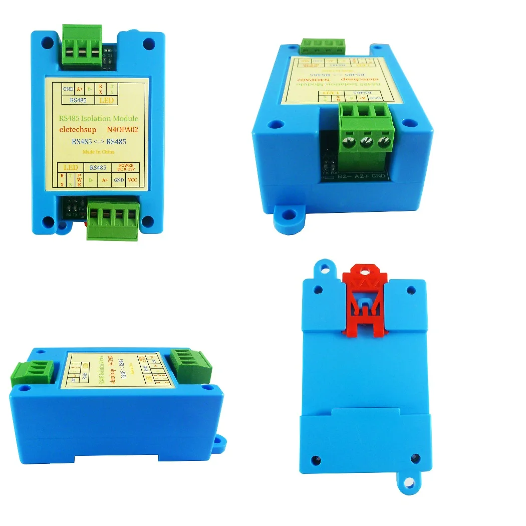 RS485 Bus 3KV Изоляционная защита HUB Router Repeater 485 Регенератор сигнала Усилитель для ПЛК IO