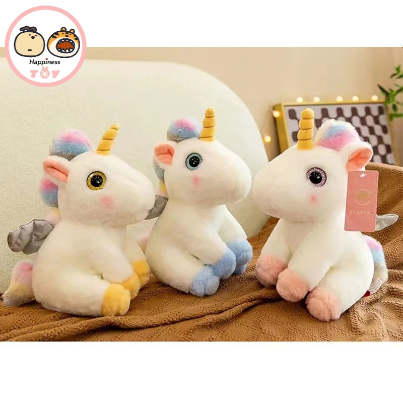 

Fantastic Kawaii Cartoon Soft Plush Unicorn Doll Cute Student birthday gift Xmas For baby Kids Stuffed Animal Doll