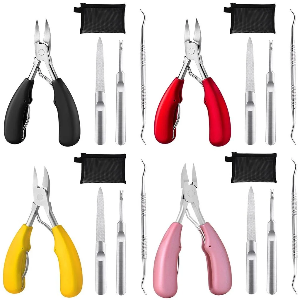 

Набор ножниц для маникюра и педикюра, кусачки для омертвевшей кожи, инструменты для воспаления ногтей