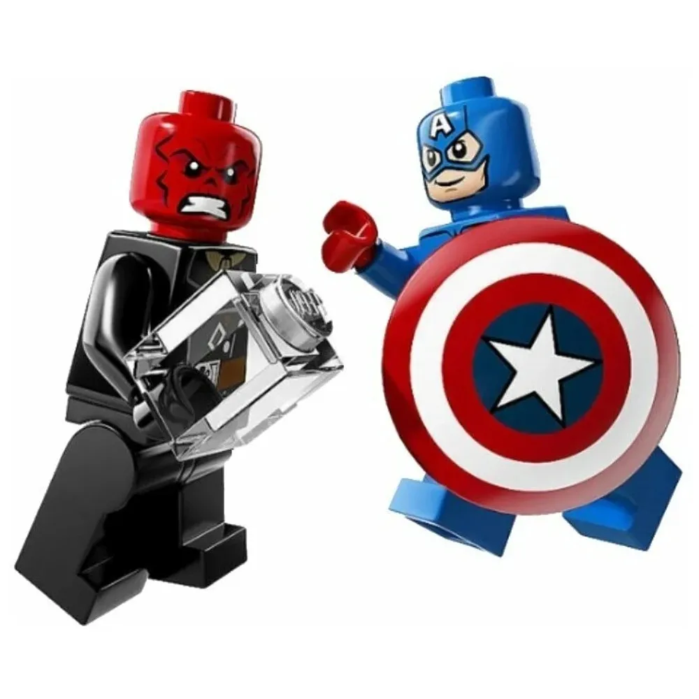 Конструктор LEGO Super Heroes (Супер Герои) 76017 Капитан Америка против Гидры 6+ | Игрушки и