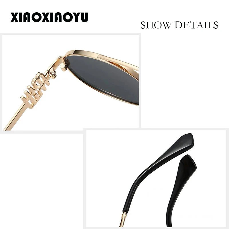 Горячие девушки трендовые овальные солнцезащитные очки женские легкие