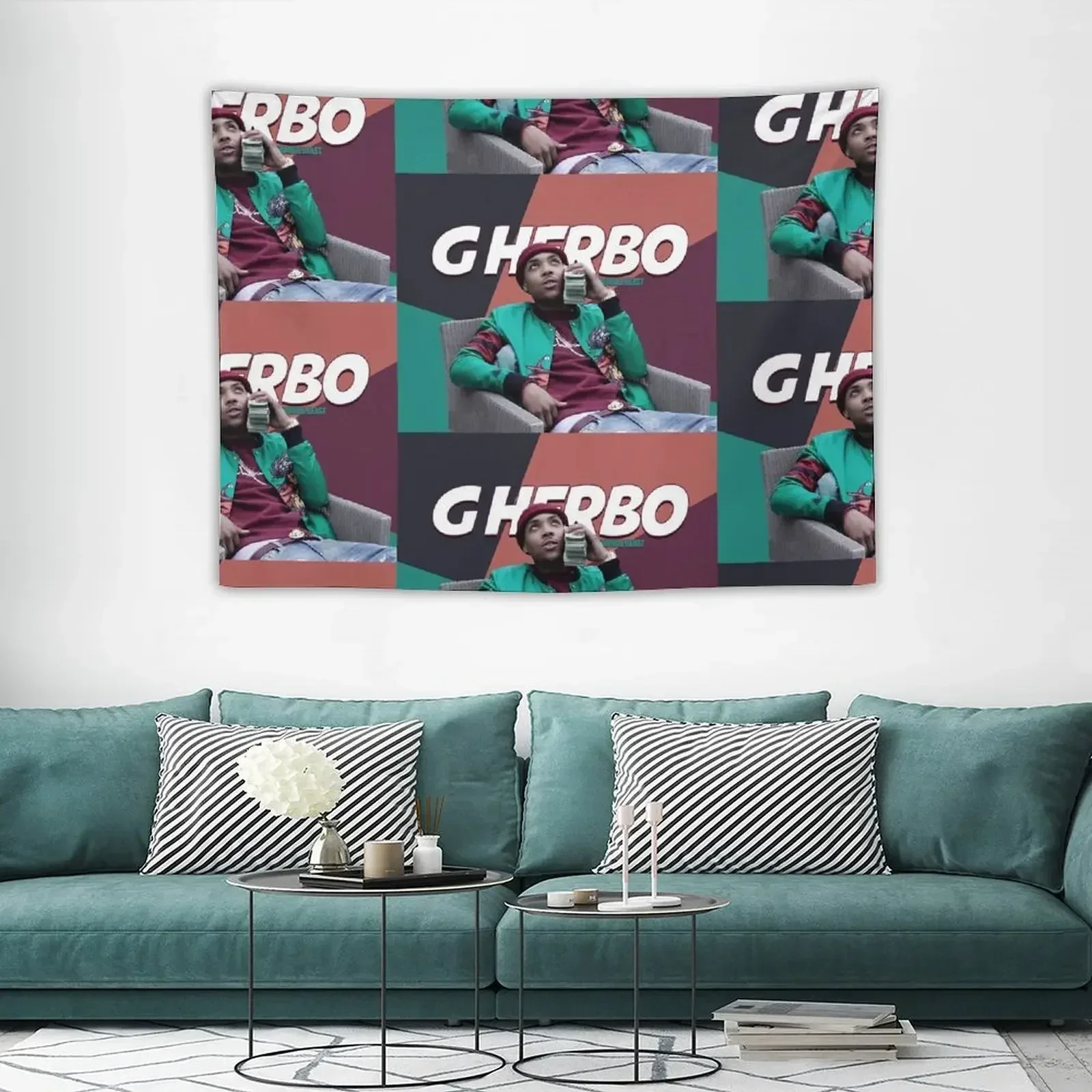 G Herbo &quotMoney Calling&quot Гобелен Открытый Декор Декоративные настенные фрески