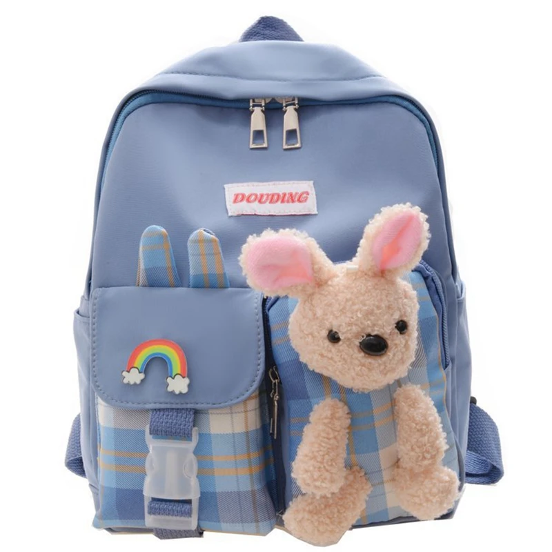 Cartoon Bear Children Backpacks Children School Backpack Nylon Kindergarten Bag Animal Kids School Bags for Girls Boy SchoolBag