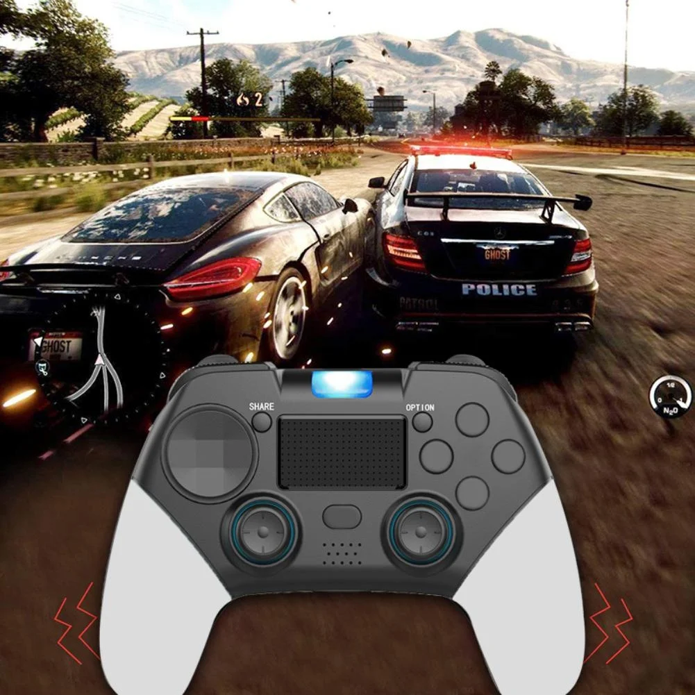 

Wireless Game Controller Joystick Gamepad Six-axis Double Vibration Remote For SONY Playstation 4