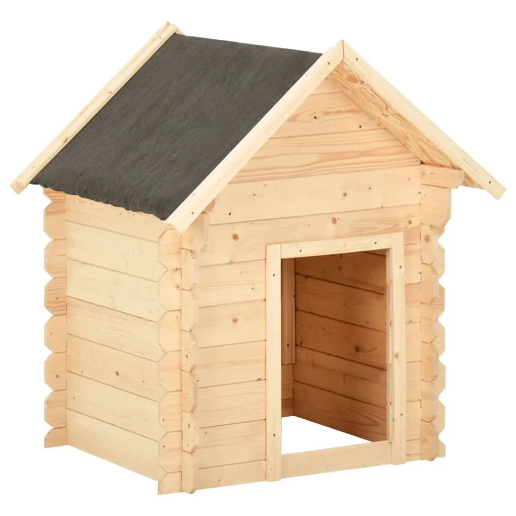 

Niche for dogs 125x80x100 cm solid pine wood