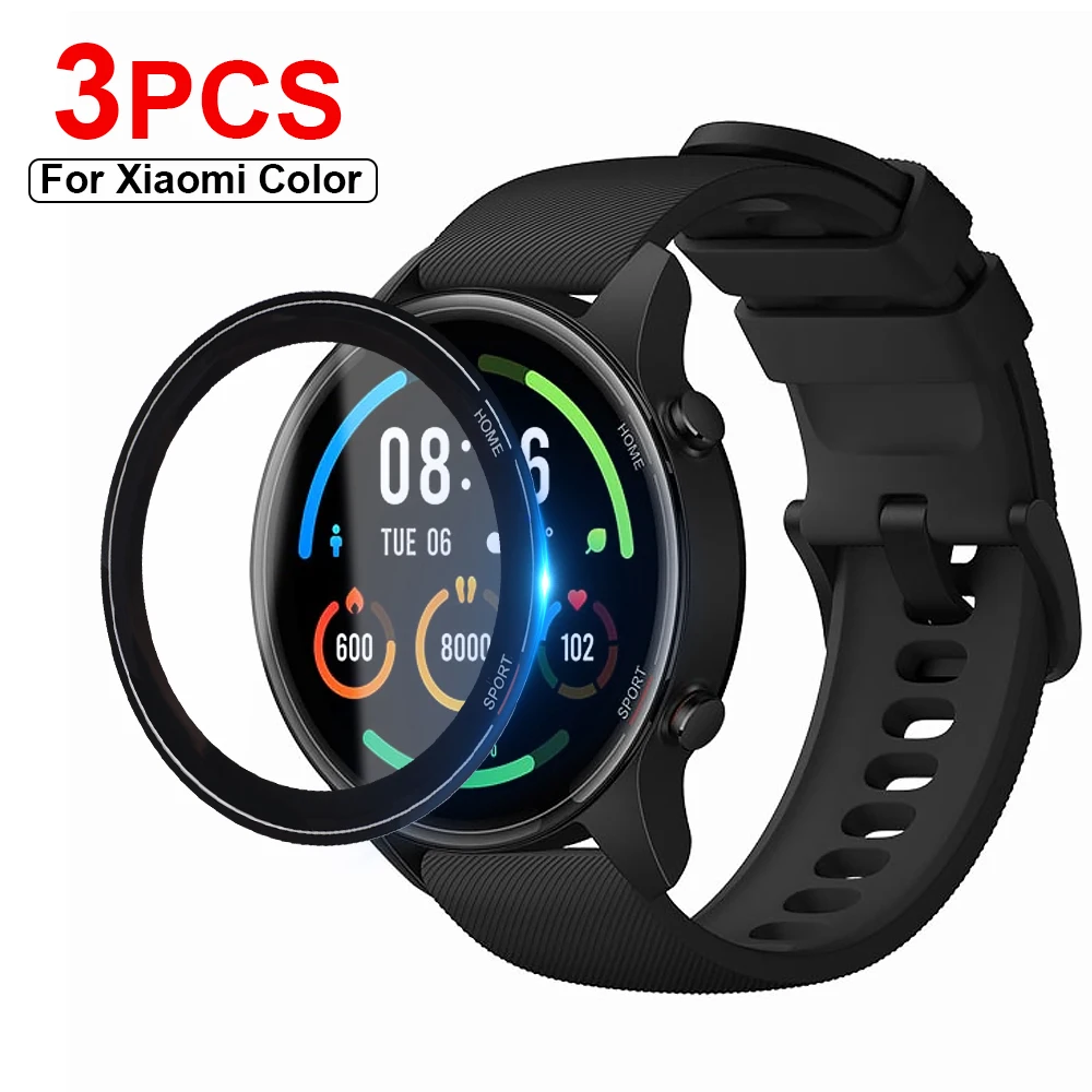 Pellicola Salvaschermo 3D Full Edge Per Xiaomi Mi Smart Watch Versione Sportiva A Colori Smartwatch Pellicola Protettiva Per Schermo