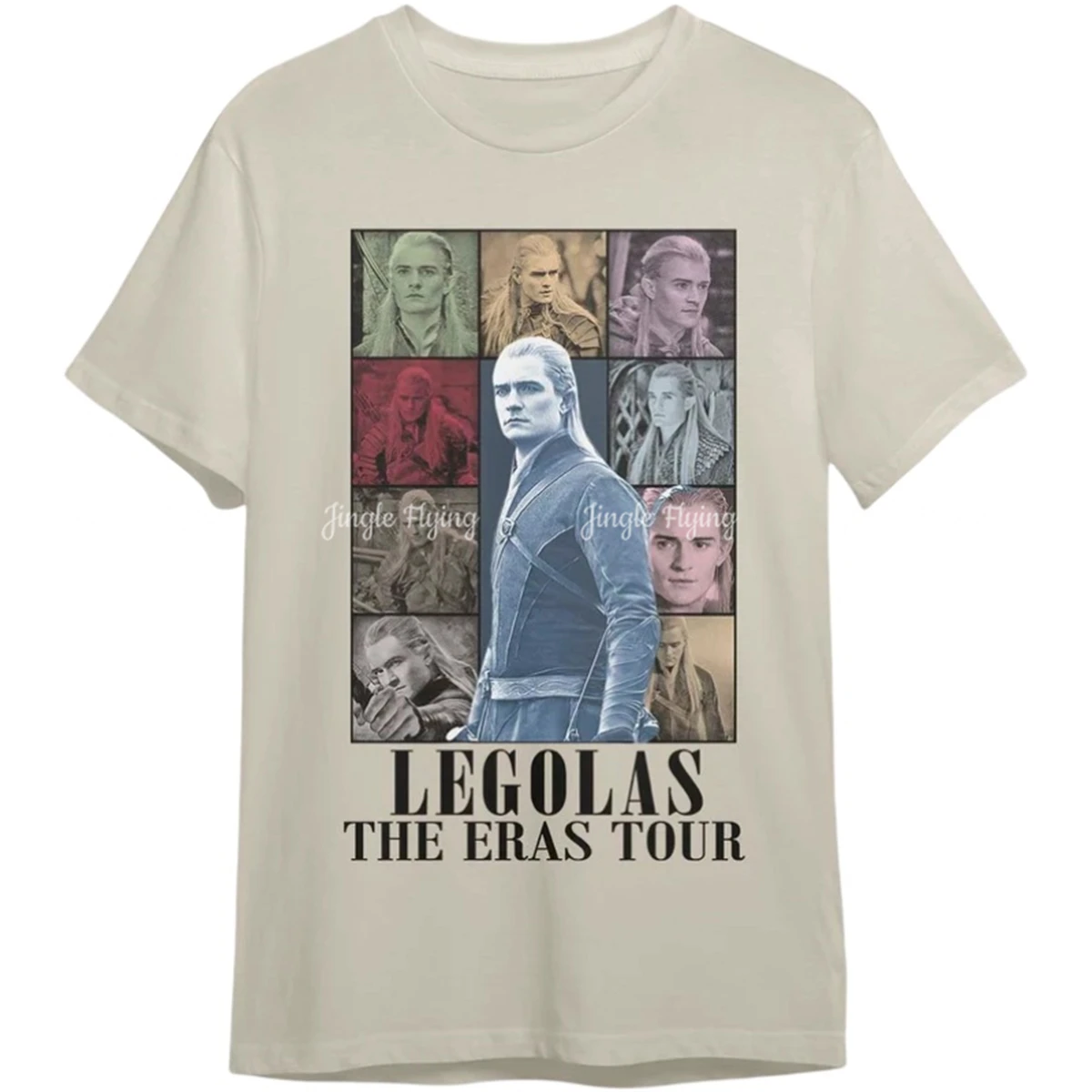 Футболка Legolas The Eras Tour унисекс в мягком стиле индивидуальный подарок для женщин и